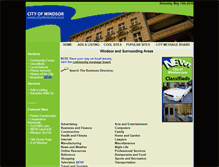 Tablet Screenshot of cityofwindsor.com
